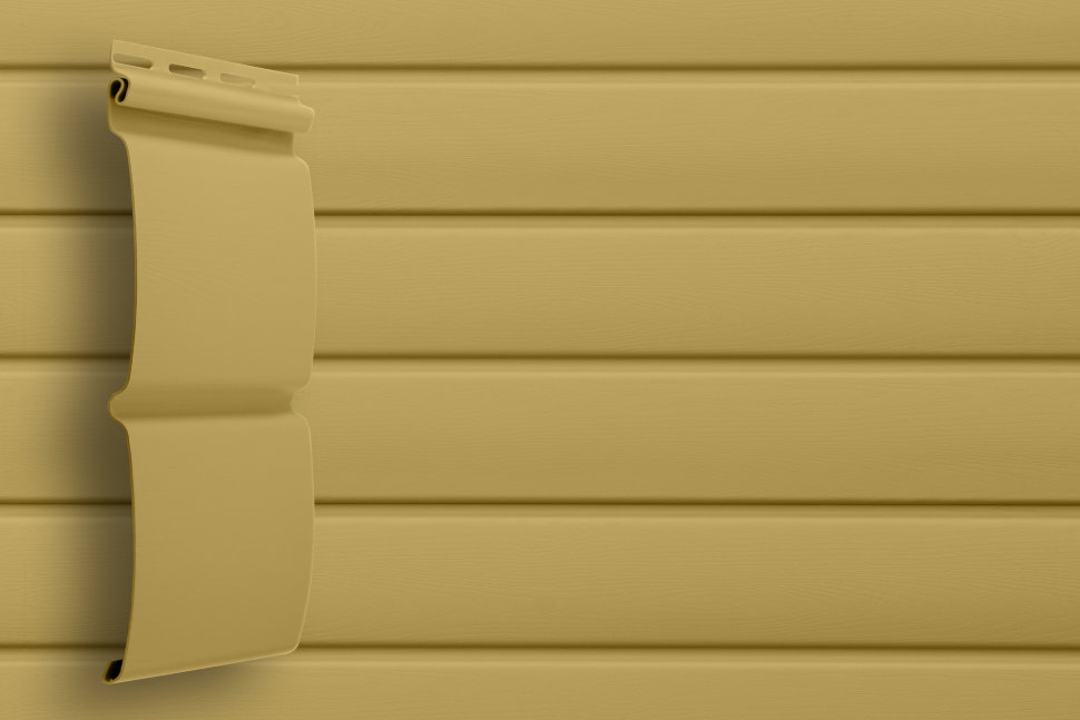 Сайдинг Grand Line Блок хаус D4,8 карамельный