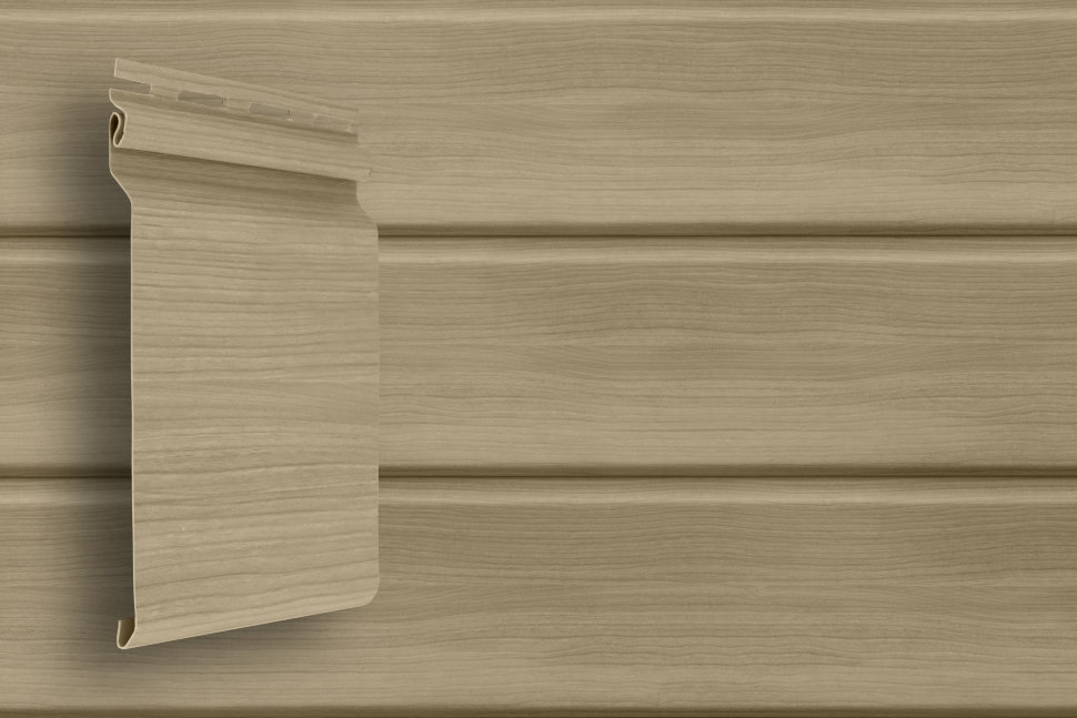 Сайдинг Grand Line Natural-Брус S7 Tundra граб