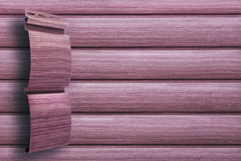 Сайдинг Grand Line Блок хаус D4,8 Tundra рябина