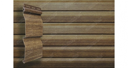 Сайдинг Grand Line Корабельный брус D4,4 Tundra кедр