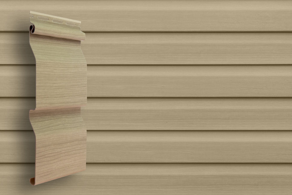 Сайдинг Grand Line Корабельный брус D4,4 Tundra граб