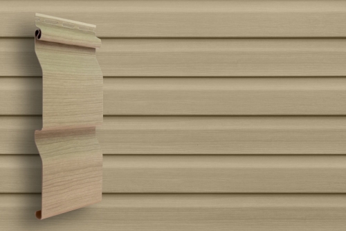 Сайдинг Grand Line Корабельный брус D4,4 Tundra граб