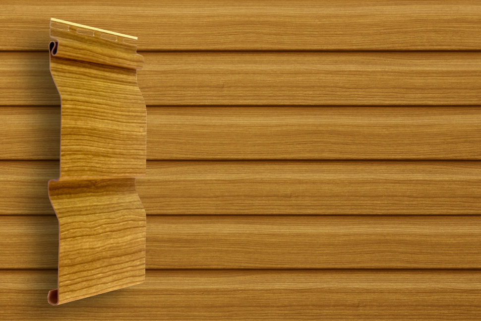 Сайдинг Grand Line Корабельный брус D4,4 Tundra клен