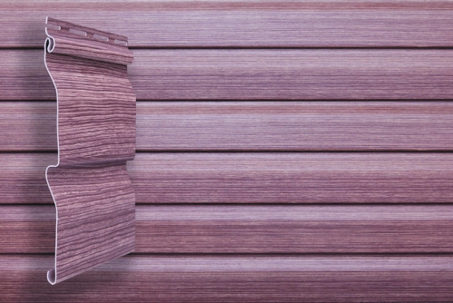 Сайдинг Grand Line Корабельный брус D4,4 Tundra рябина