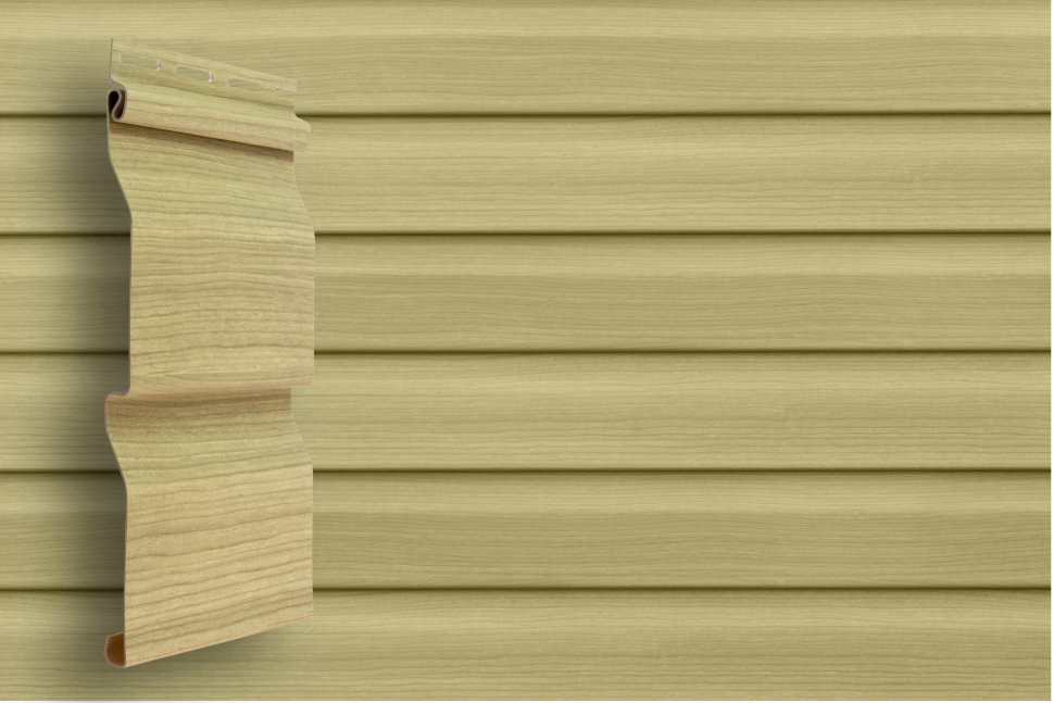 Сайдинг Grand Line Корабельный брус D4,4 Tundra ясень