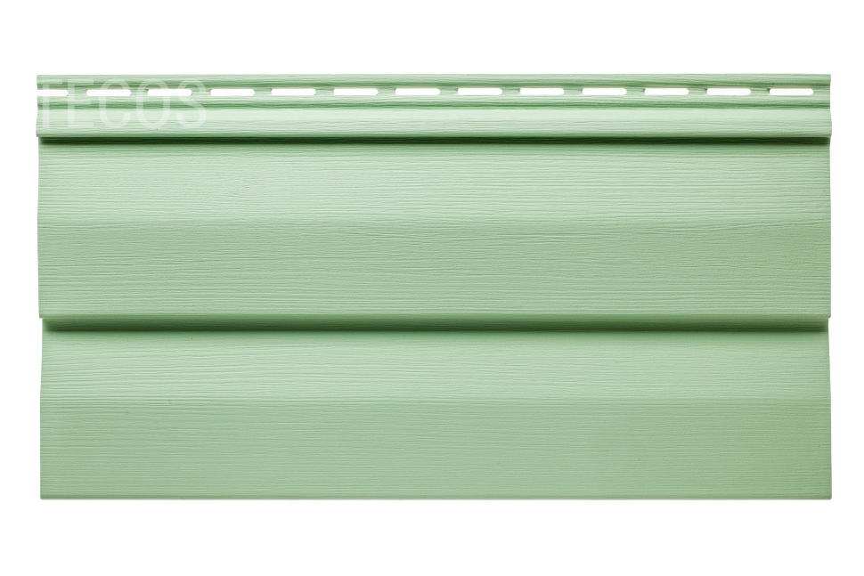 Сайдинг Текос Ardennes корабельный брус Светло-салатовый