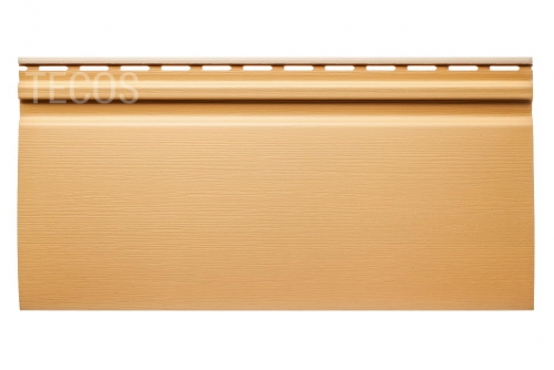 Сайдинг Текос Ardennes оцилиндрованный брус Кофе с молоком