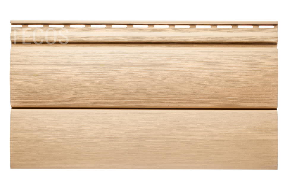 Сайдинг Текос Ardennes Блок-Хаус Слоновая кость