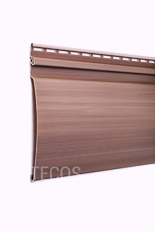 Сайдинг Текос Natural wood effect Оцилиндрованный брус Канадский дуб