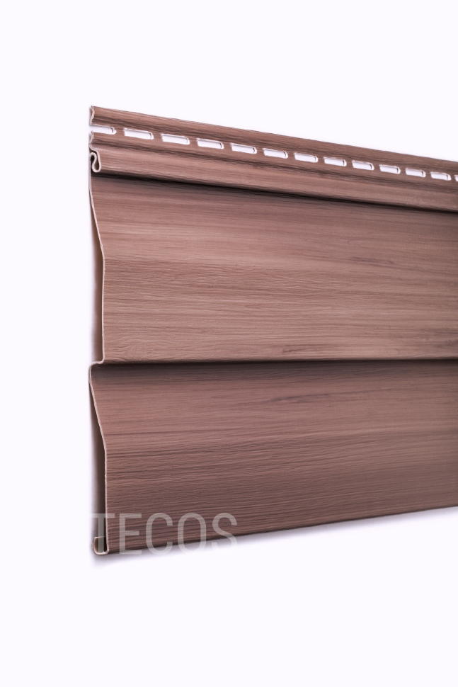 Сайдинг Текос Natural wood effect корабельный брус Канадский дуб