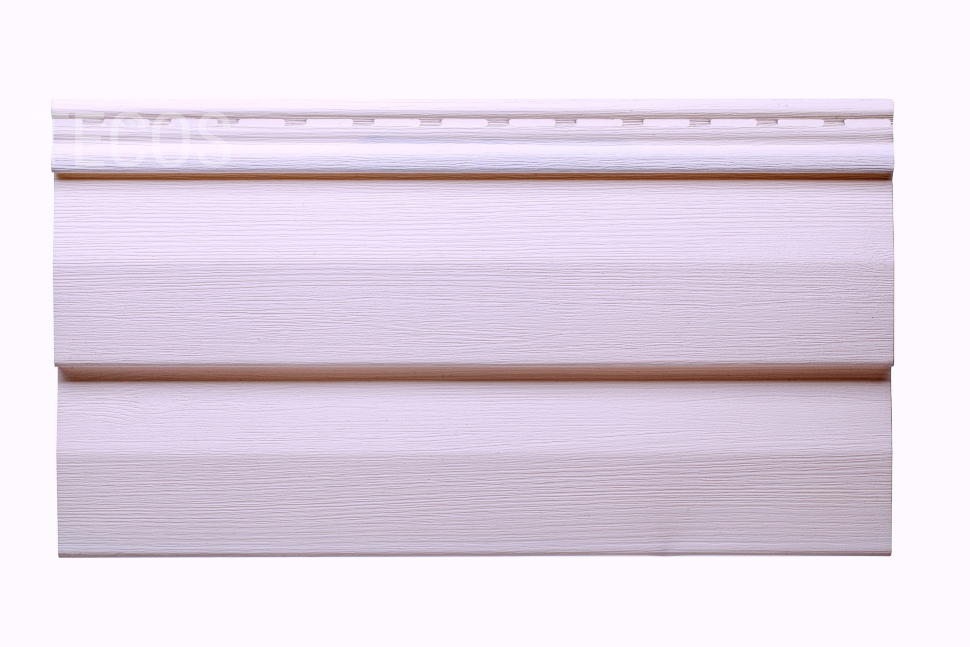 Сайдинг Текос Ardennes корабельный брус Cерый