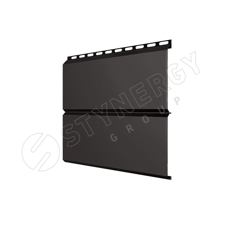 Металлический сайдинг Стинержи Евробрус Стальной Бархат