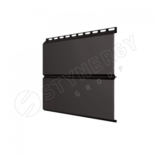 Металлический сайдинг Стинержи Евробрус Стальной Бархат