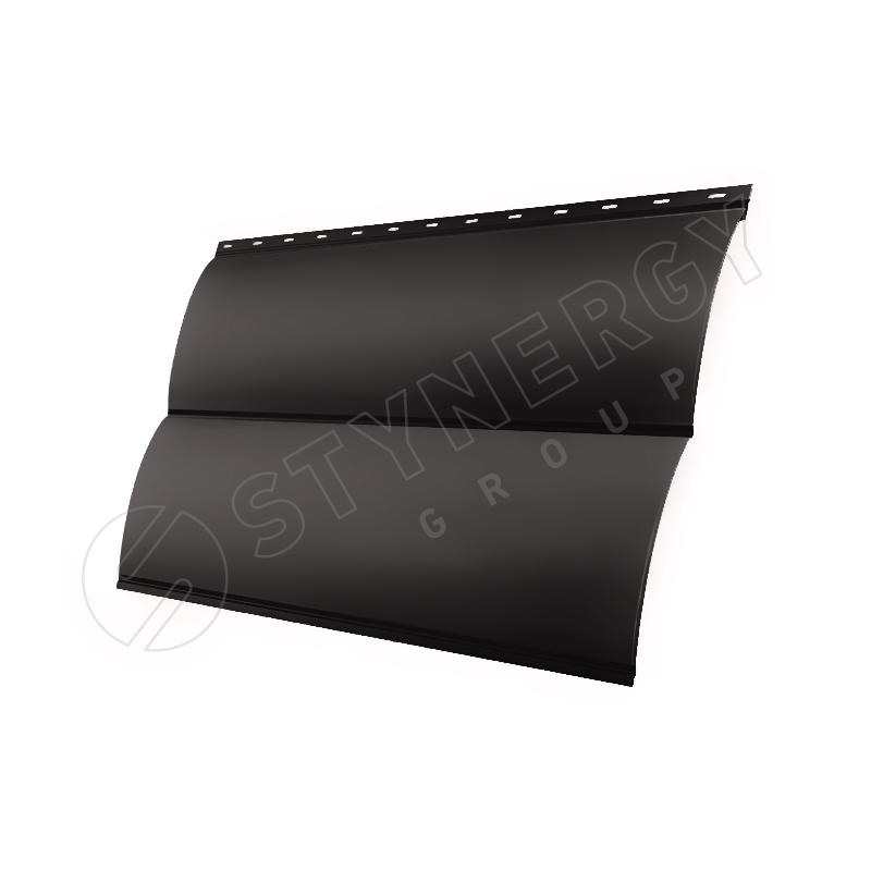 Металлический сайдинг Стинержи Блок-Хаус Стальной Бархат