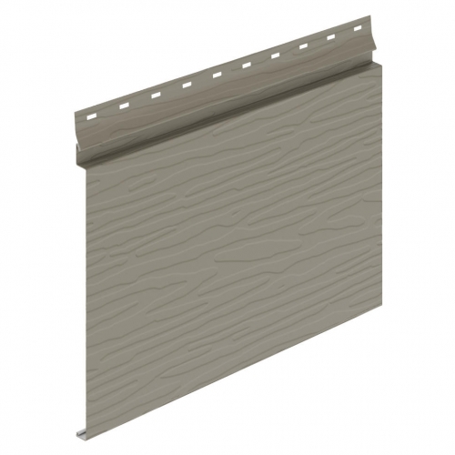 Металлический сайдинг Аквасистем Скандинавский брус Модерн широкий Алюминий PE Matt