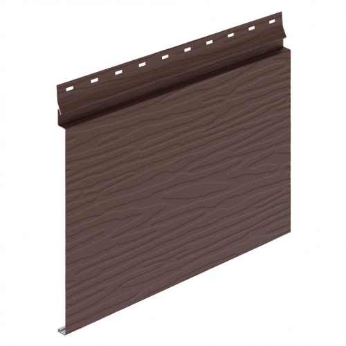 Металлический сайдинг Аквасистем Скандинавский брус Модерн широкий Pural Matt