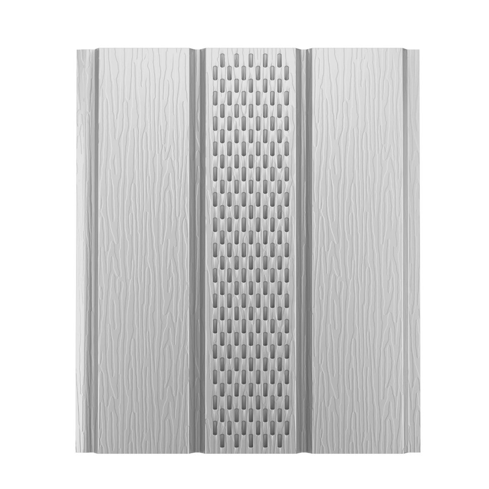 Софит Аквасистем Алюминий Полиэстер с центральной перфорацией