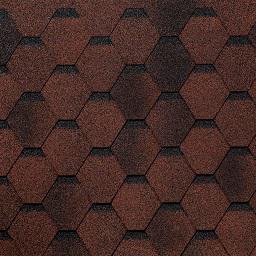 Гибкая черепица Tilercat Прима красный