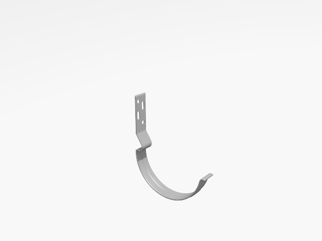 Держатель желоба Интерпрофиль 70 мм цинк