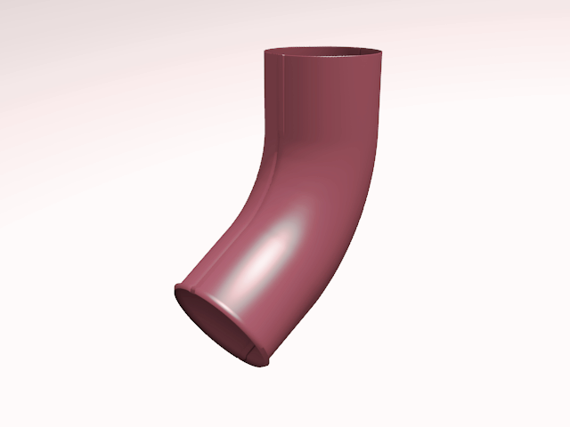 Отвод выходной Интерпрофиль Гранит