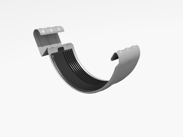 Соединитель желоба Интерпрофиль цинк