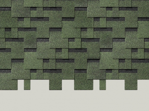 Мягкая кровля Docke Матрица Зеленый