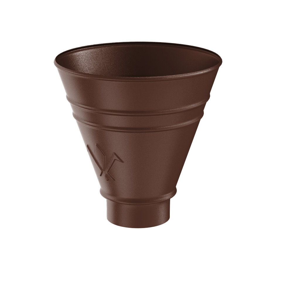 Воронка водосборная круглая Аквасистем Пурал Матт