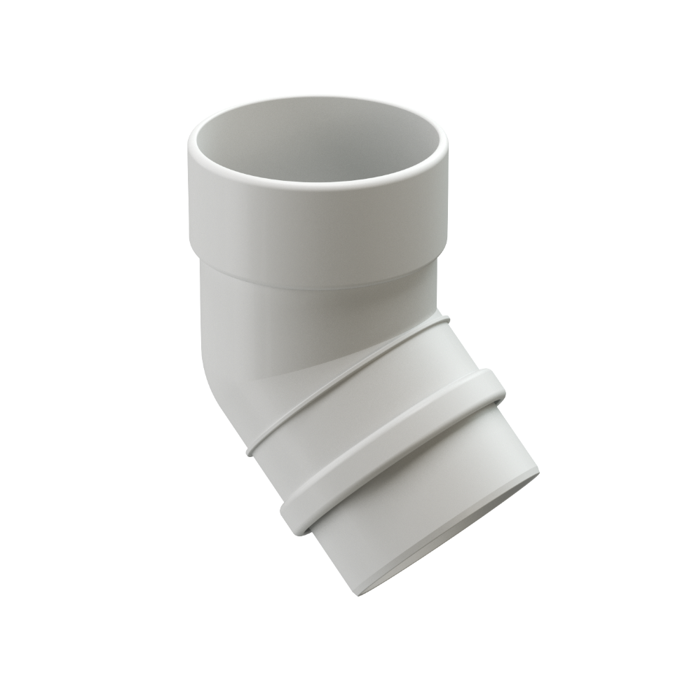 Колено 45 гр Деке Люкс