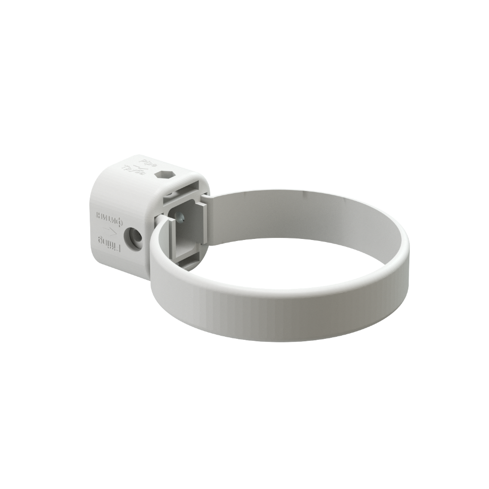 Хомут универсальный трубы Деке Люкс