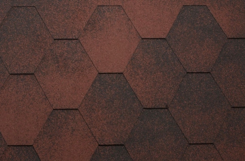 Мягкая кровля Катепал Джази Красный