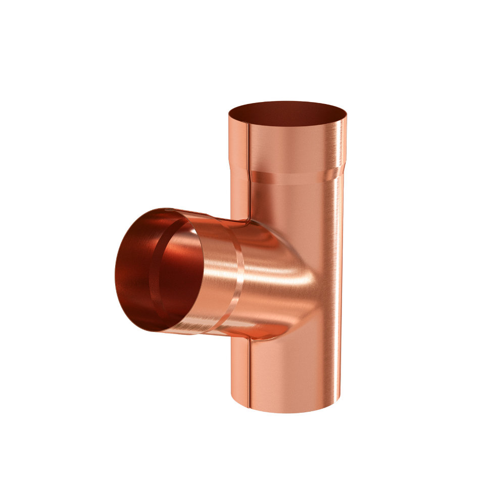 Тройник Аквасистем Медь