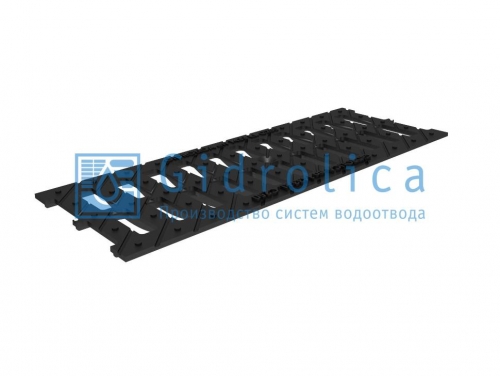 Решетка водоприемная Gidrolica Standart DN150 щелевая чугунная