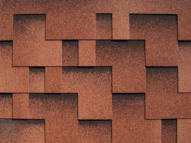 Мягкая кровля Катепал Рокки Терракота