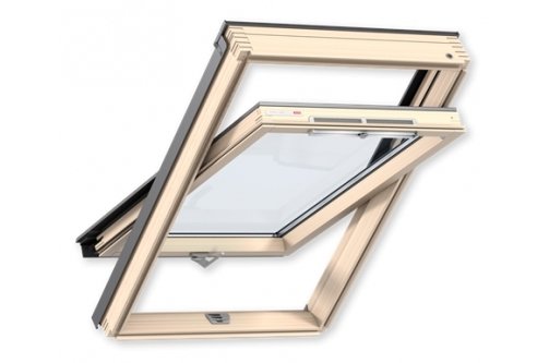 Мансардное окно VELUX WoodLine GLL 1061B ручка снизу