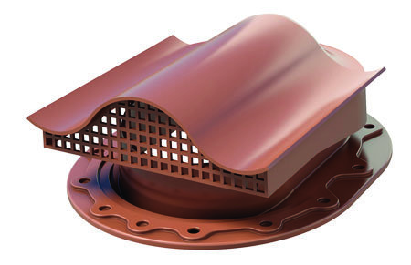 Аэратор Поливент КТВ вентиль для фальцевой кровли и готовой кровли из битумной черепицы