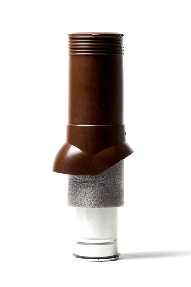 Изолированный выход вытяжки Поливент