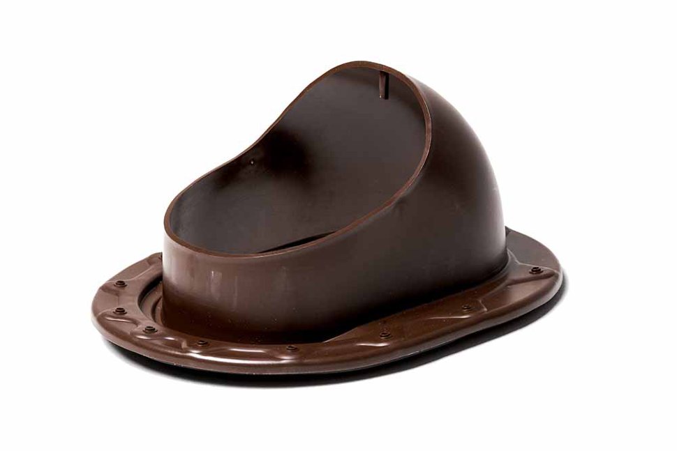 Проходной элемент Поливент для фальцевой кровли и битумной черепицы