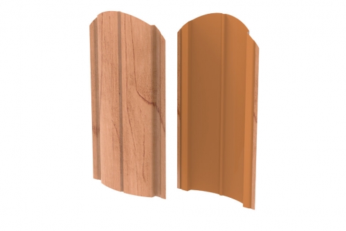 Евроштакетник LumiEste Royal Односторонний Дуб