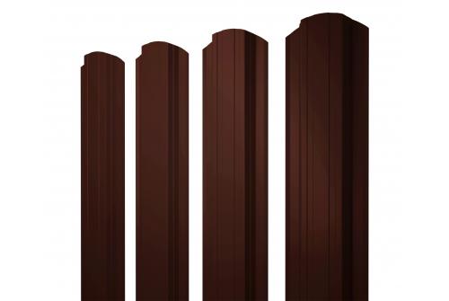 Штакетник GrandLine Прямоугольный Фигурный Velur