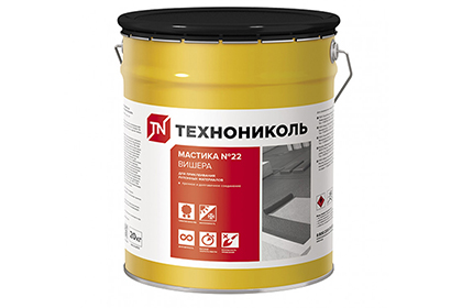 Мастика приклеивающая ТехноНИКОЛЬ №22 для кровли 20 кг.