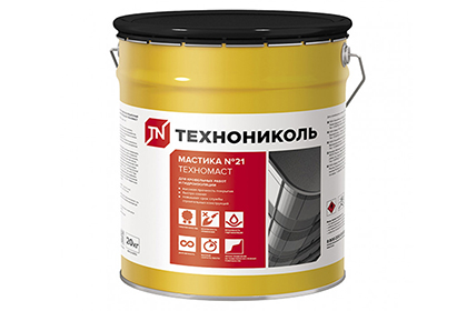 Мастика битумная ТЕХНОНИКОЛЬ №21 (Техномаст) для кровли