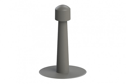 ПВХ Кровельный аэратор ТЕХНОНИКОЛЬ, 75х375мм