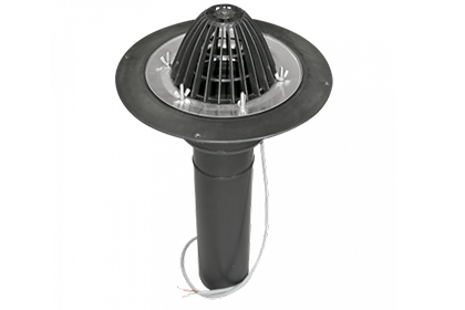 Воронка с фланцем и обогревом ТЕХНОНИКОЛЬ (ВФО) 110х450мм