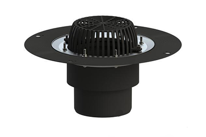 Кровельная воронка с листвоуловителем ТП- 01.160-Э