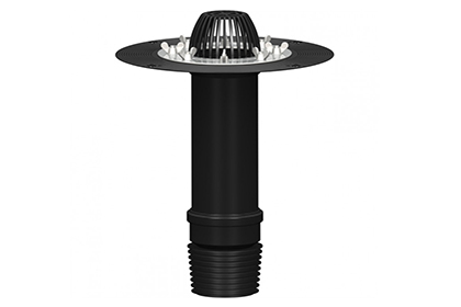 Универсальная ремонтная кровельная воронка с листвоуловителем ТП — 07.100/6