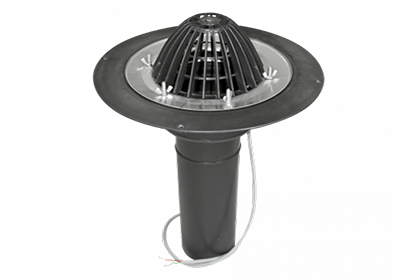 Воронка с фланцем и обогревом ТЕХНОНИКОЛЬ (ВФО) 160х450мм