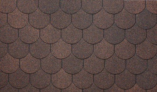 Мягкая кровля Docke Кольчуга Коричневый