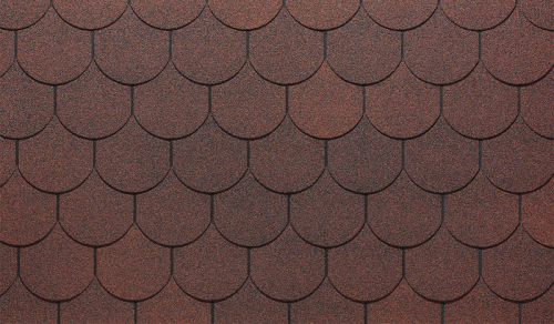 Мягкая кровля Docke Кольчуга Красный