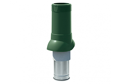 Вентиляционный выход изолированный D 125/160 ТЕХНОНИКОЛЬ зеленый