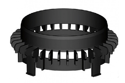Дренажный фланец ТЕХНОНИКОЛЬ для трапа типа Т (Д2)